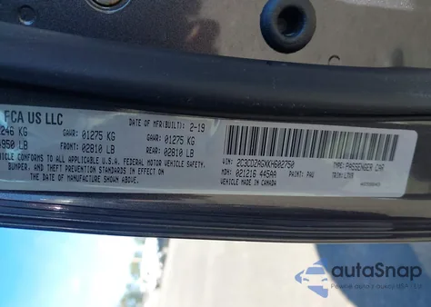2019 Dodge Challenger Sxt from USA, damaged, VIN 2C3CDZAGXKH602750